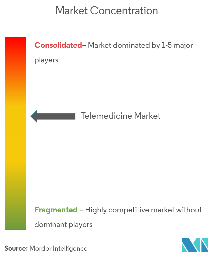 Telemedicine Market Concentration